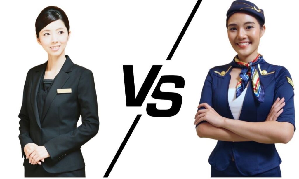 Role of Ground Staff vs Cabin Crew
