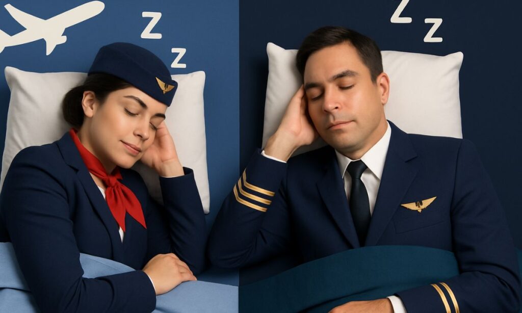 The Difference Between Flight Attendant and Pilot Rest Rules