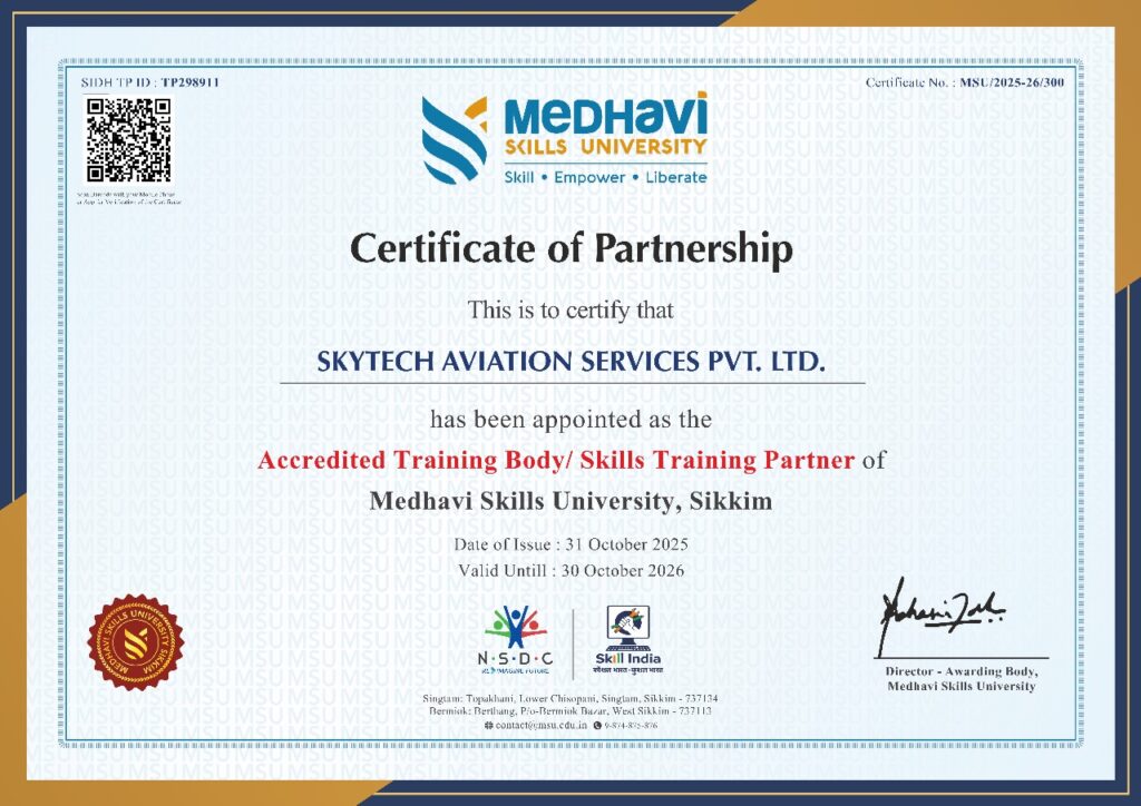 Medhavi University Certificate