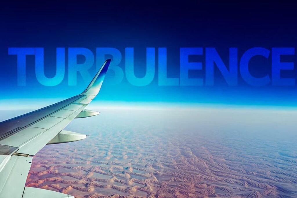 Turbulence can appear suddenly