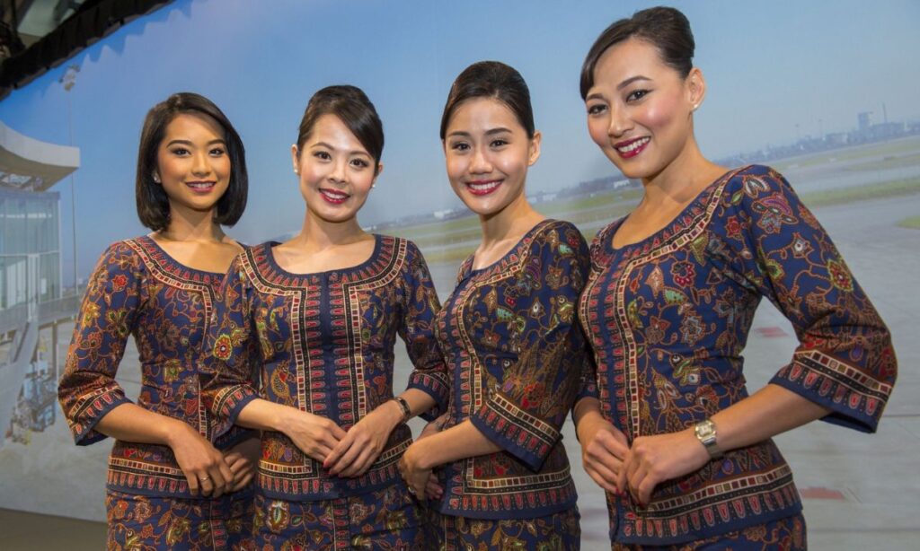 Singapore Airlines Air Hostess