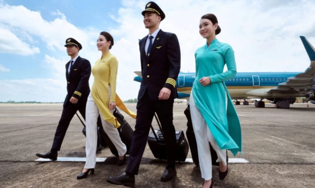 Vietnam Airways Air Hostess